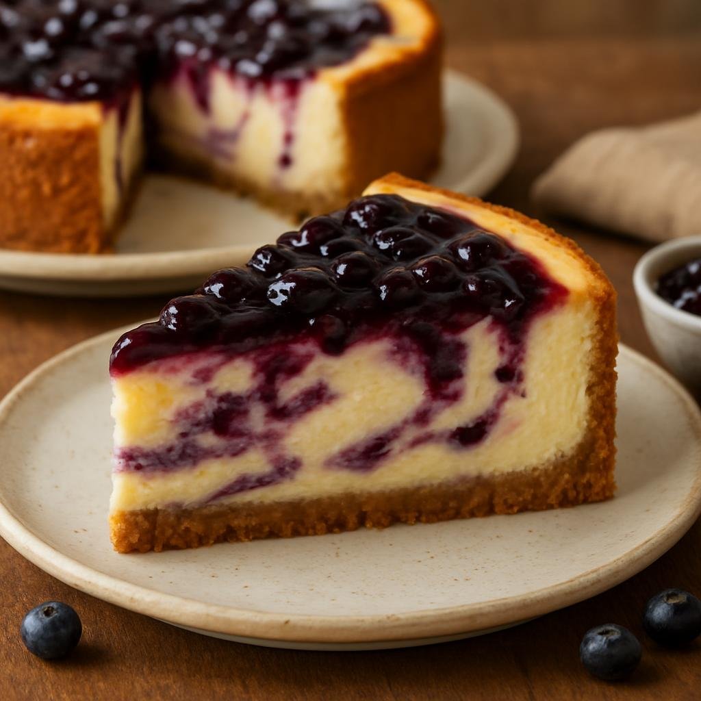 Dessert: United States – Idaho / Pacific Northwest – Huckleberry Cheesecake recipe