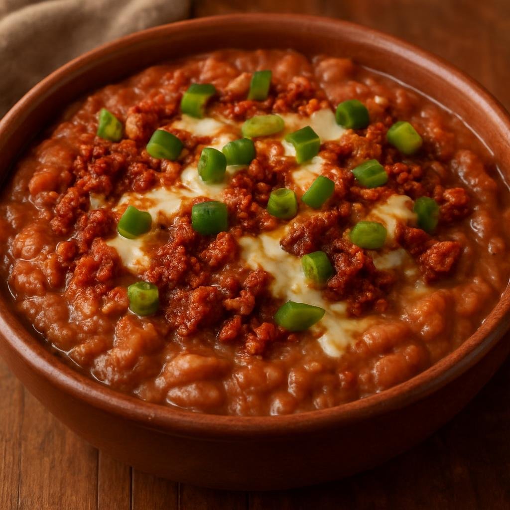 Side Dish: Mexico – Nayarit, Pacific Coast Mexico – Frijoles Puercos (Porky Beans) recipe