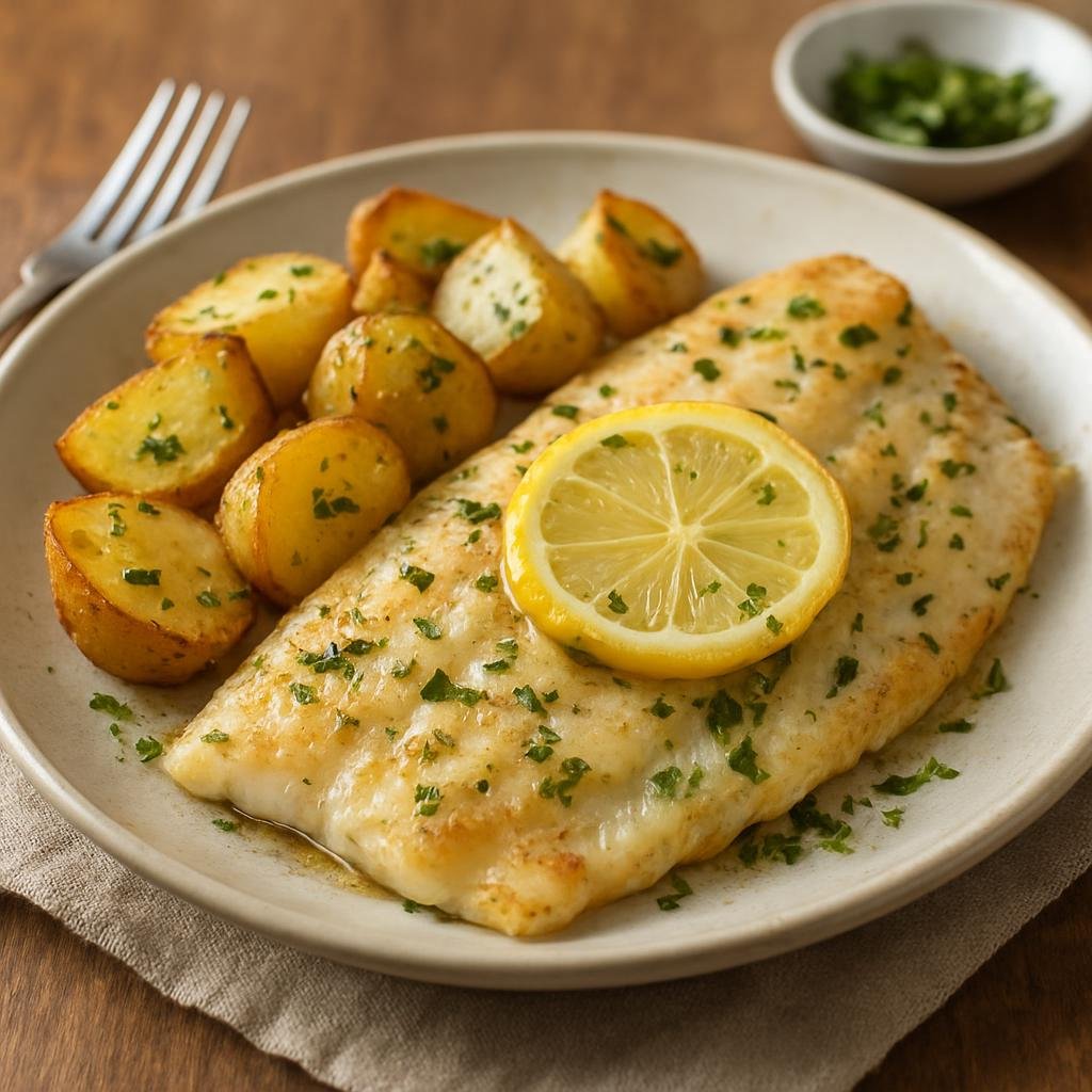 Entree: United States – Great Lakes United States (Michigan) – Whitefish Dinner recipe