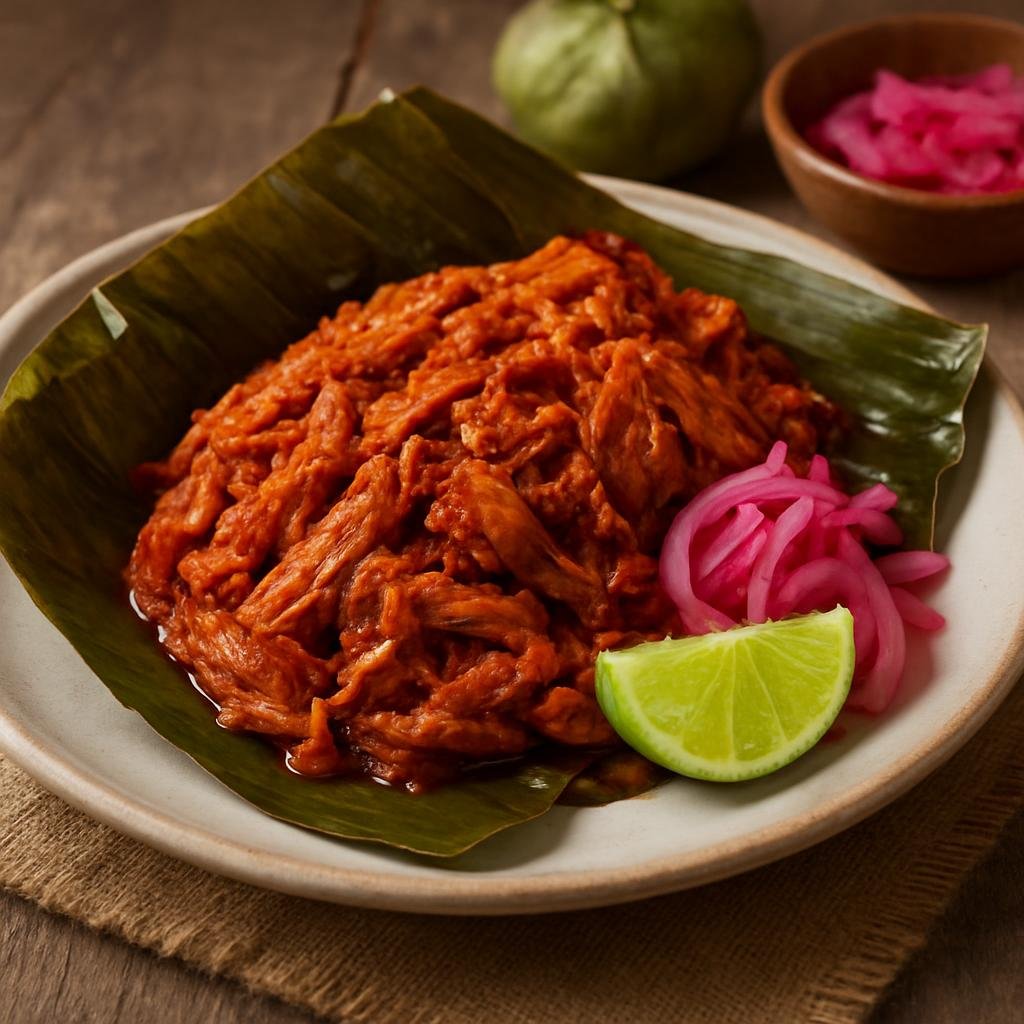 Entree: Mexico – Yucatan Peninsula, Quintana Roo – Cochinita Pibil (Yucatan-Style Slow-Roasted Pork) recipe