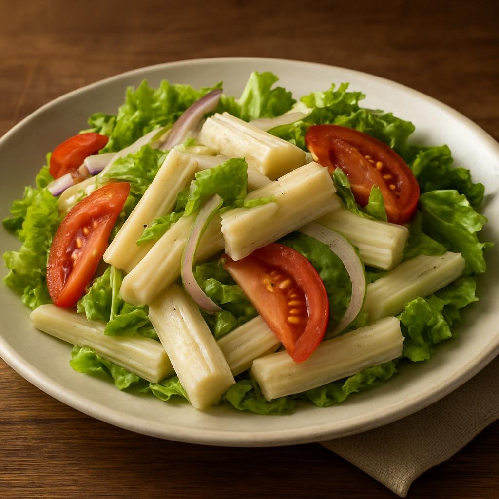 Salad: Mexico – Hidalgo, Central Mexico – Ensalada de Flor de Palma recipe