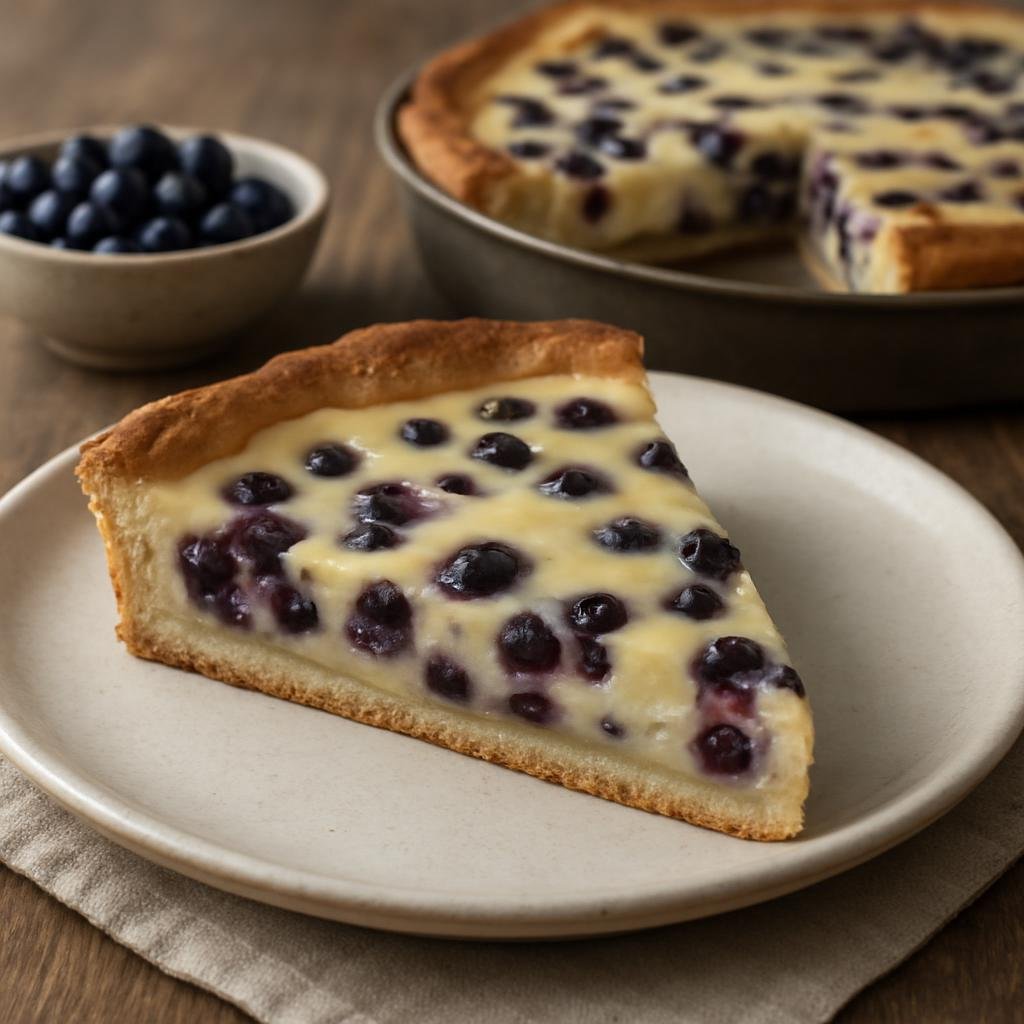 Dessert: United States – Upper Midwest (Minnesota) – Minnesota Blueberry Kuchen recipe