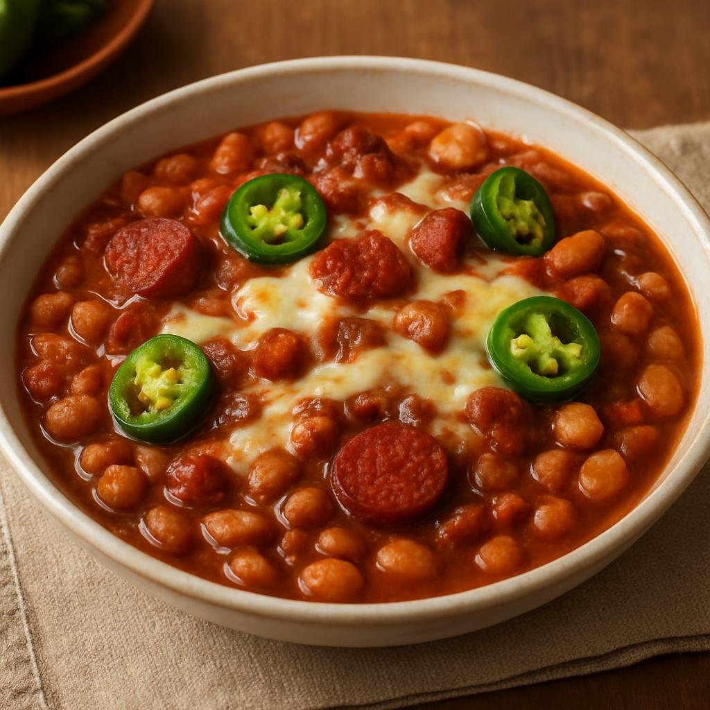 Side Dish: Mexico – Sinaloa (Pacific Coast Mexico) – Frijoles Puercos Sinaloenses (Sinaloa-style Porky Beans) recipe