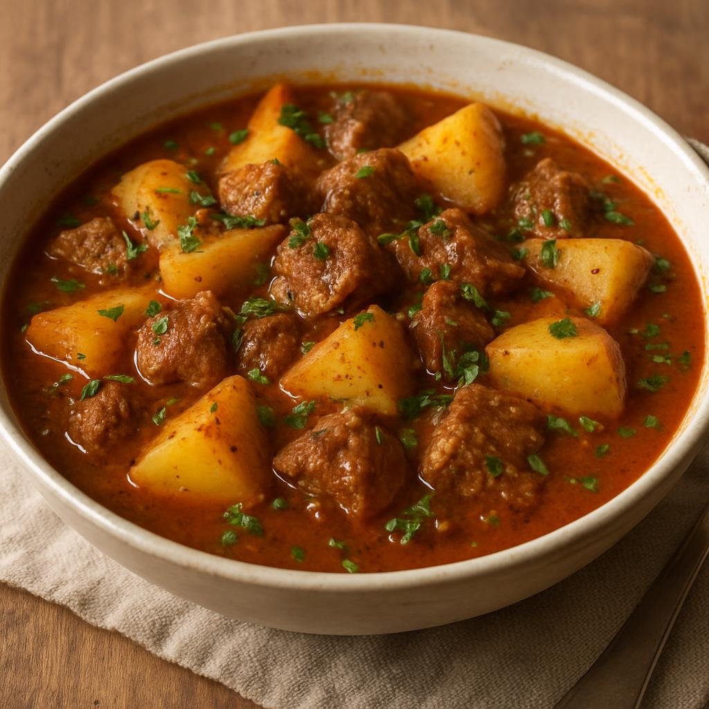 Entree: United States – Nevada, Southwestern United States – Nevada Basque Lamb Stew recipe
