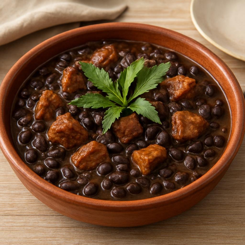 Side Dish: Mexico – Quintana Roo, Yucatan Peninsula – Frijoles con Puerco (Pork with Beans) recipe