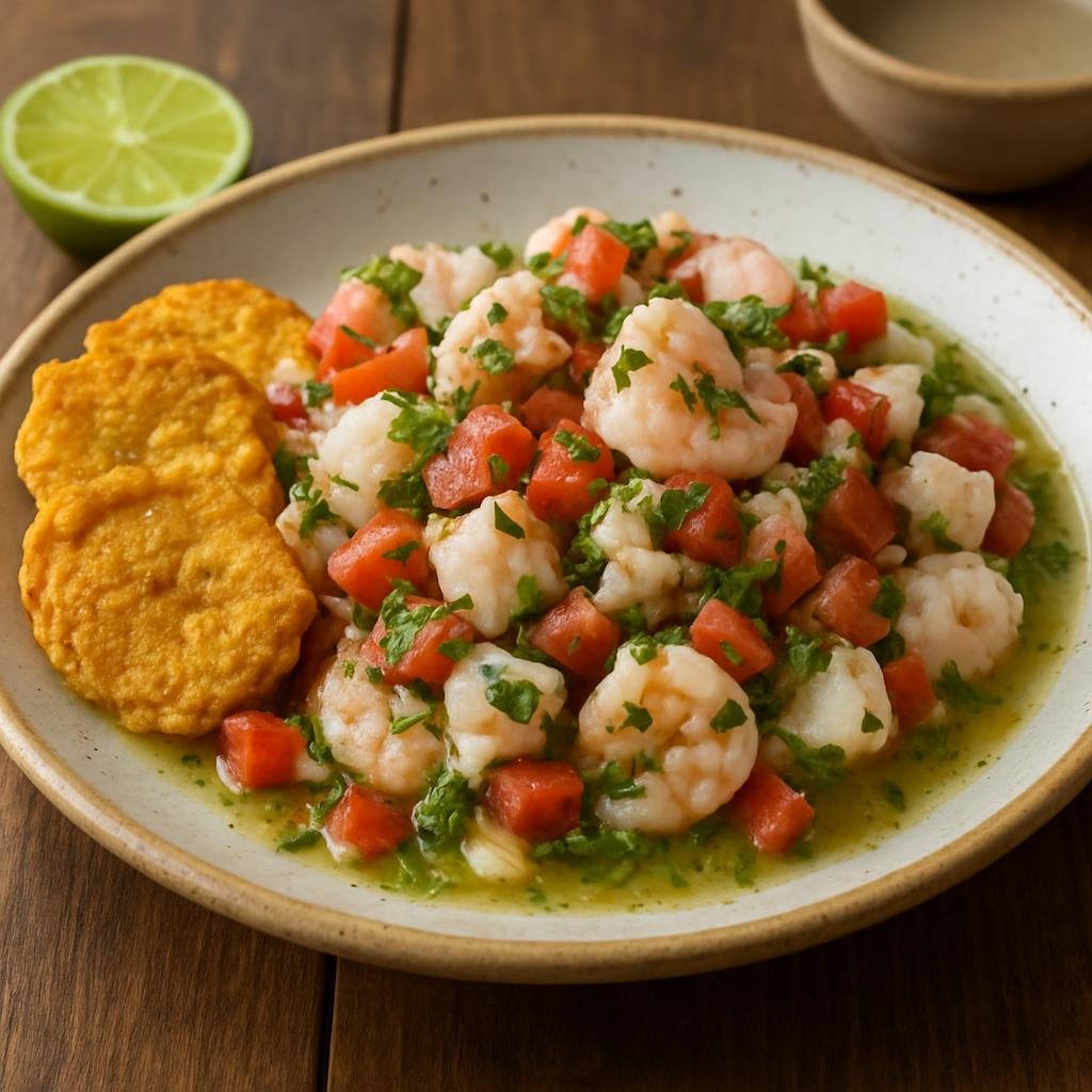 Entree: Mexico – Nayarit (Pacific Coast Mexico) – Ceviche de Nayarit (Nayarit Ceviche) recipe