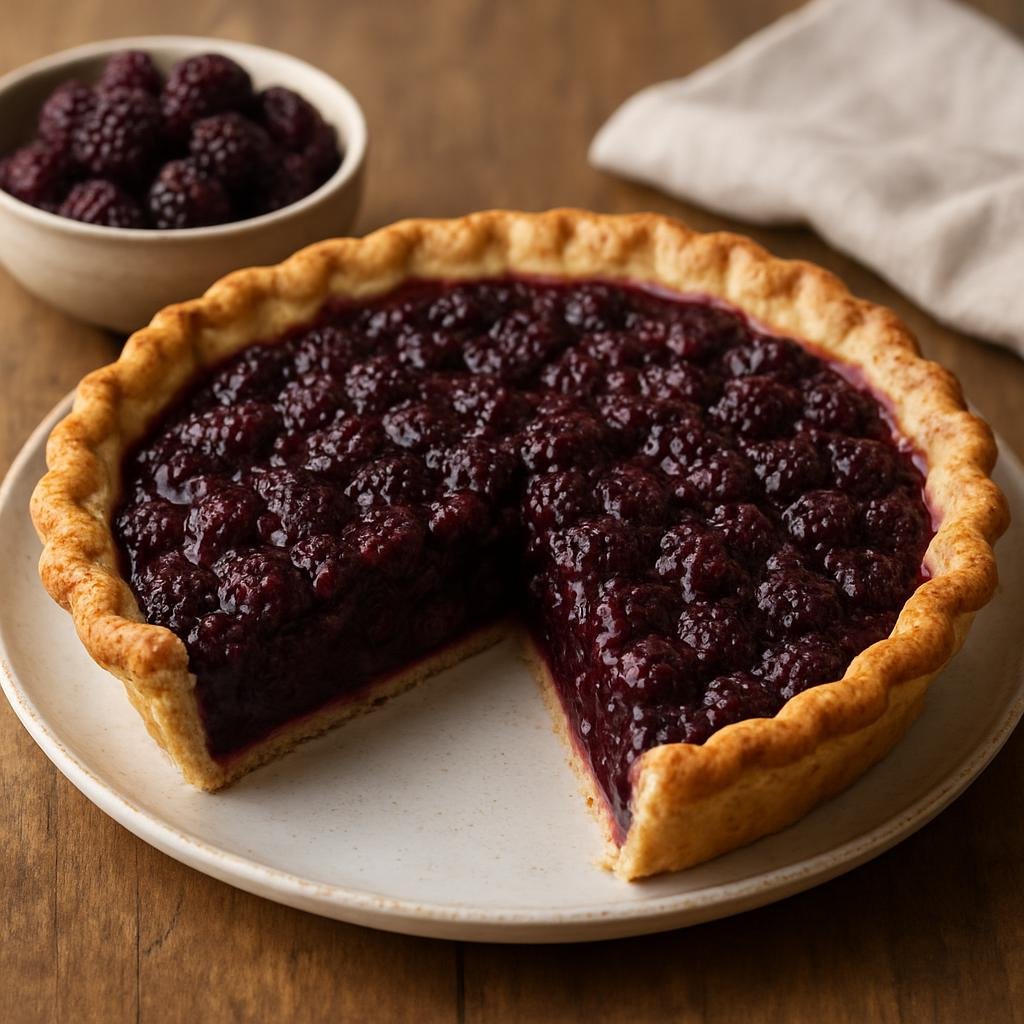 Dessert: United States – California Cuisine – Olallieberry Pie recipe