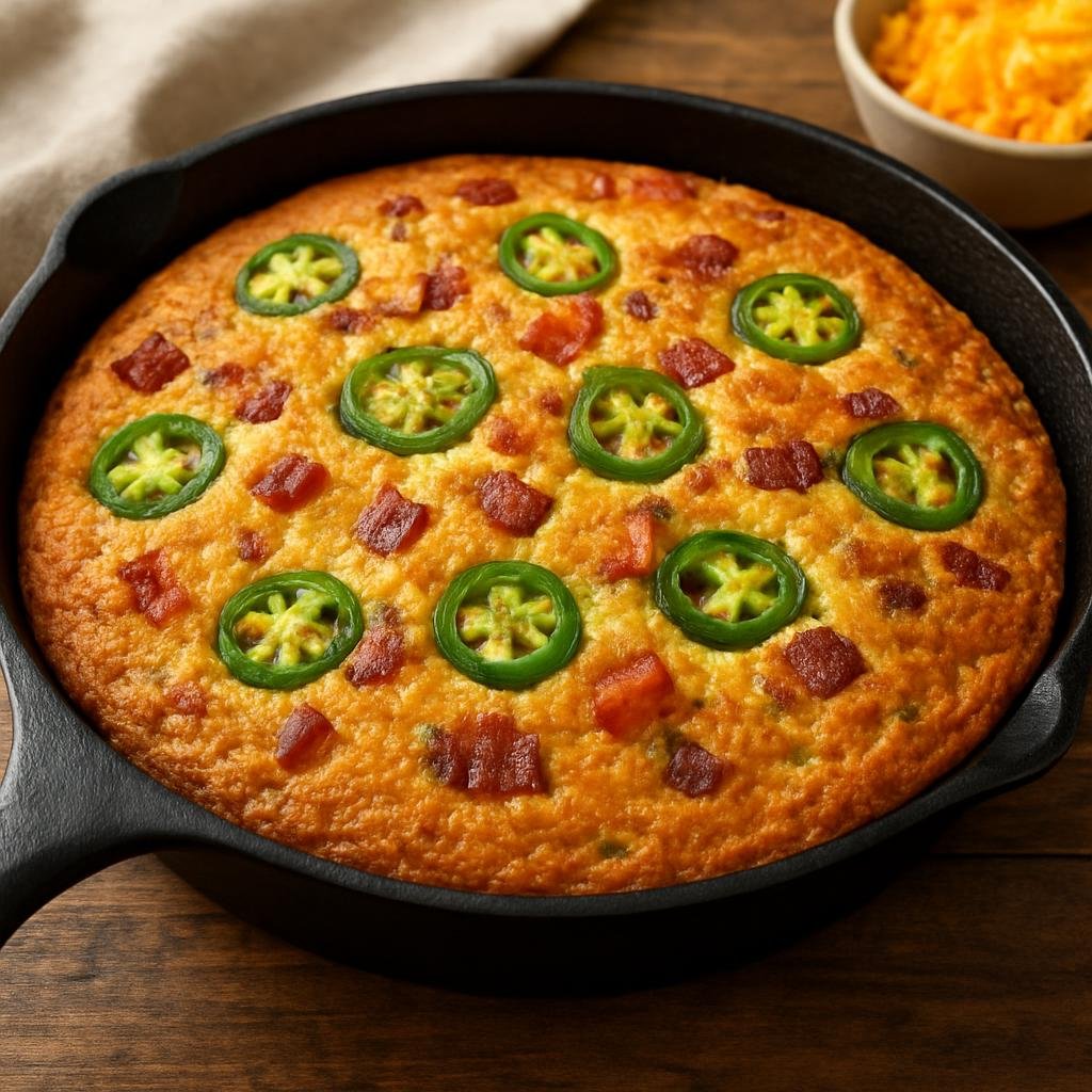 Side Dish: United States – Texas Cuisine – Texas Cornbread recipe