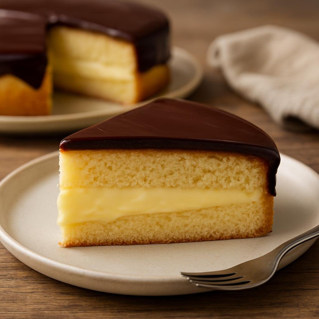 Dessert: United States – Massachusetts, New England – Boston Cream Pie recipe