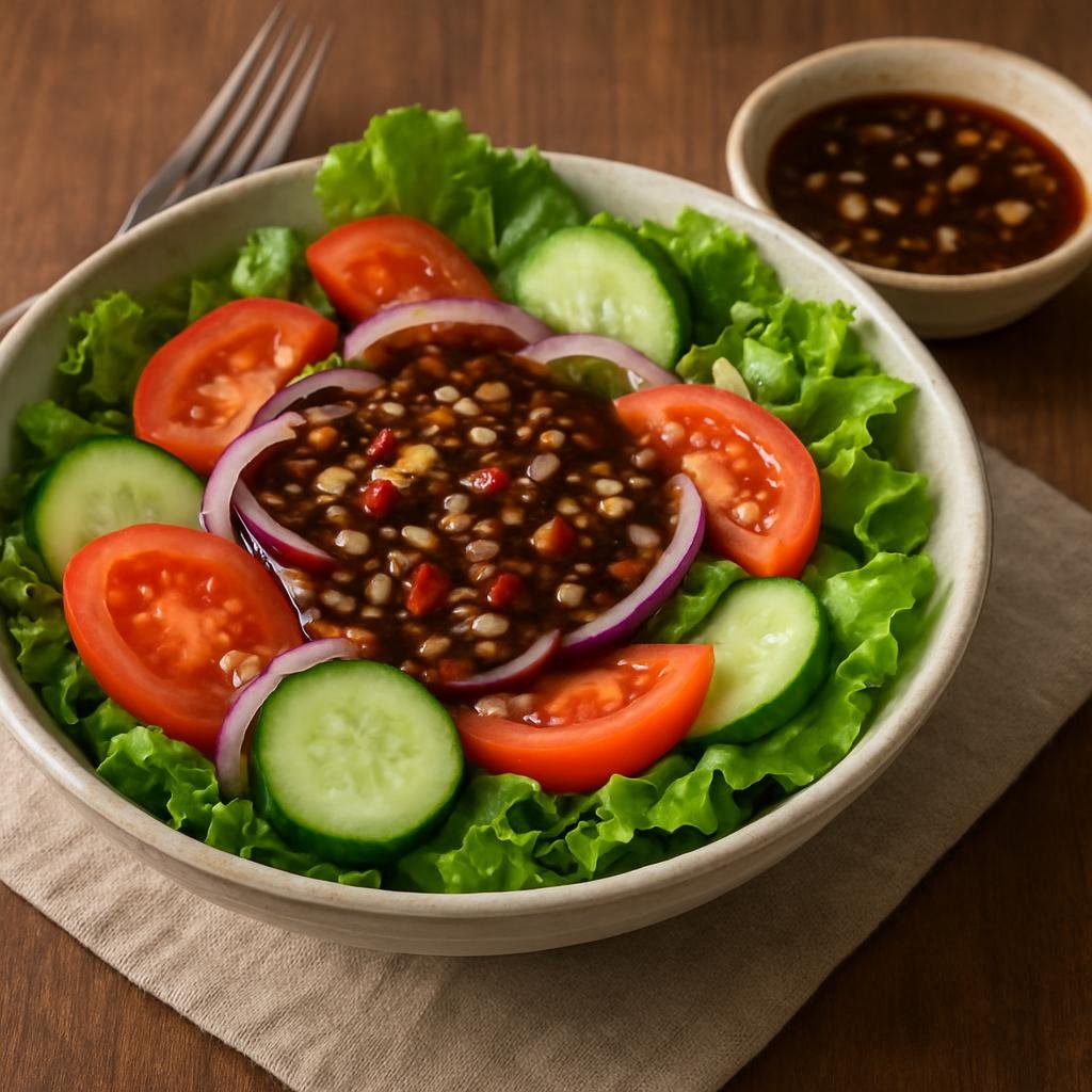 Salad: United States – Guam, Pacific Island United States Territories – Fina'denne' Salad recipe