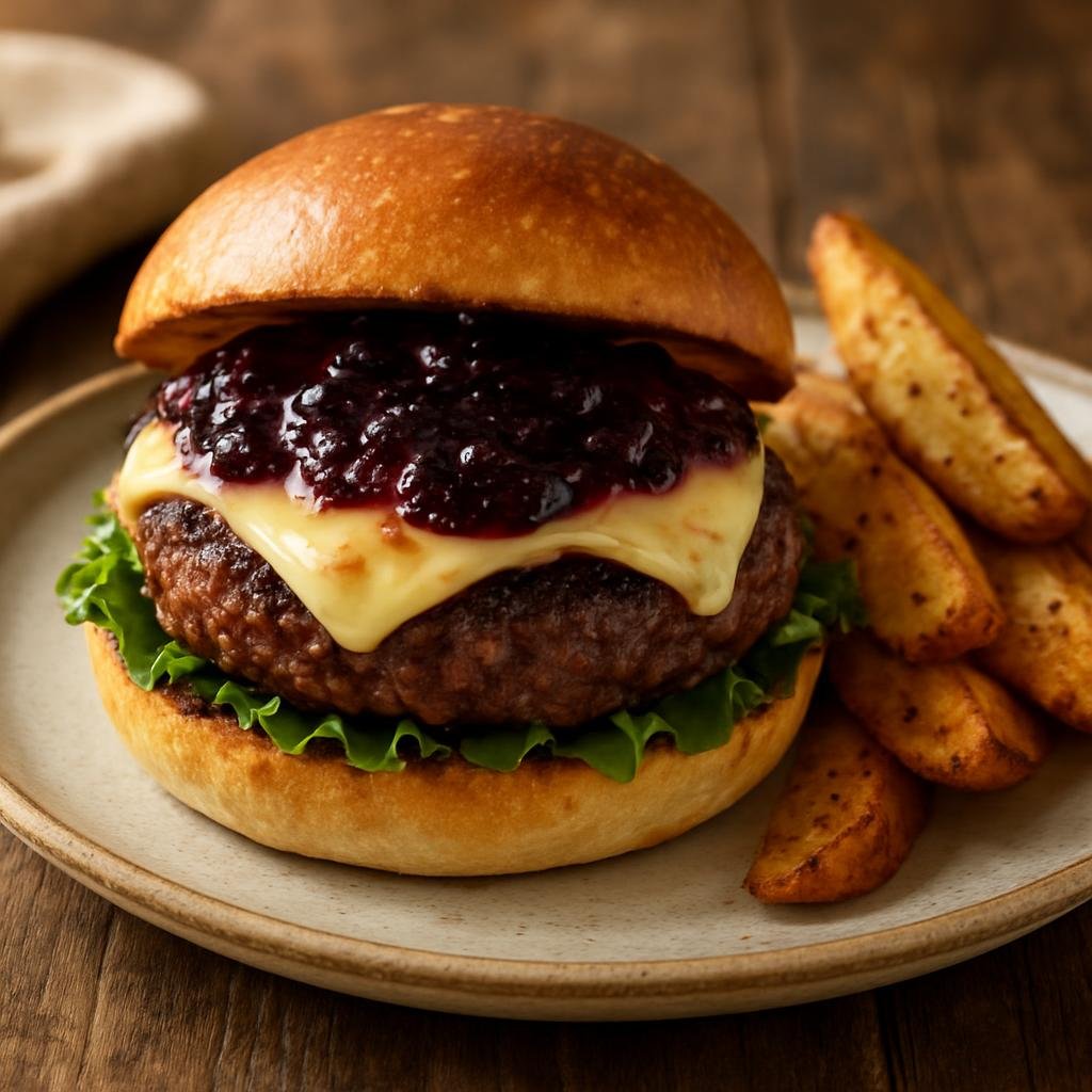 Entree: United States – Rocky Mountain United States (Montana) – Montana Bison Burger recipe