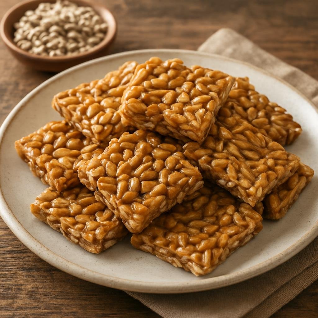 Dessert: United States – Kansas (Great Plains United States) – Sunflower Seed Brittle recipe