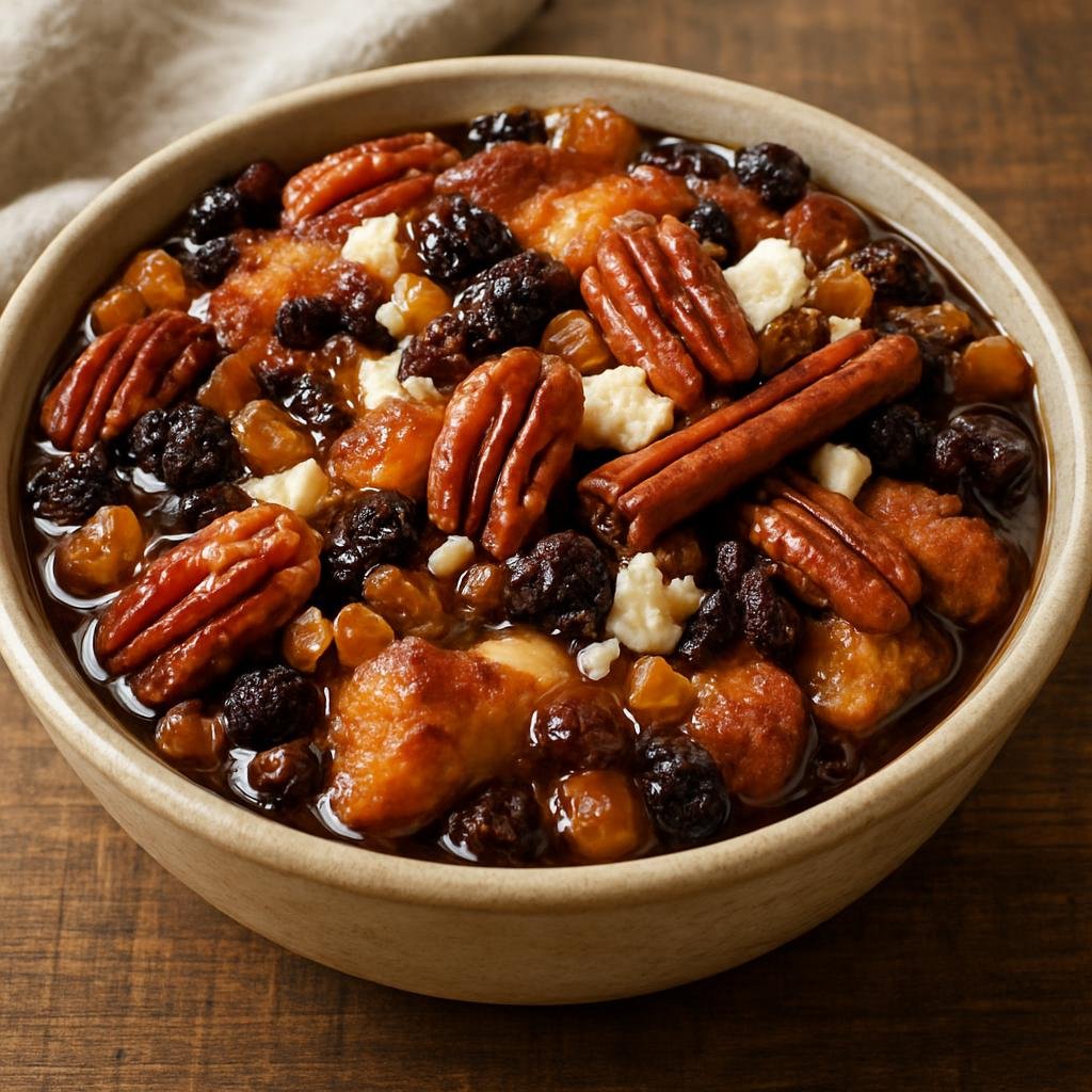 Dessert: Mexico – Bajio Mexico (Zacatecas) – Capirotada Zacatecana (Zacatecas-Style Capirotada) recipe