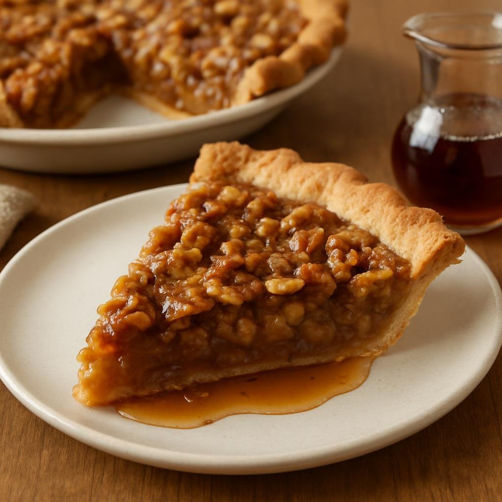 Dessert: United States – New Hampshire – New Hampshire Maple Walnut Pie recipe