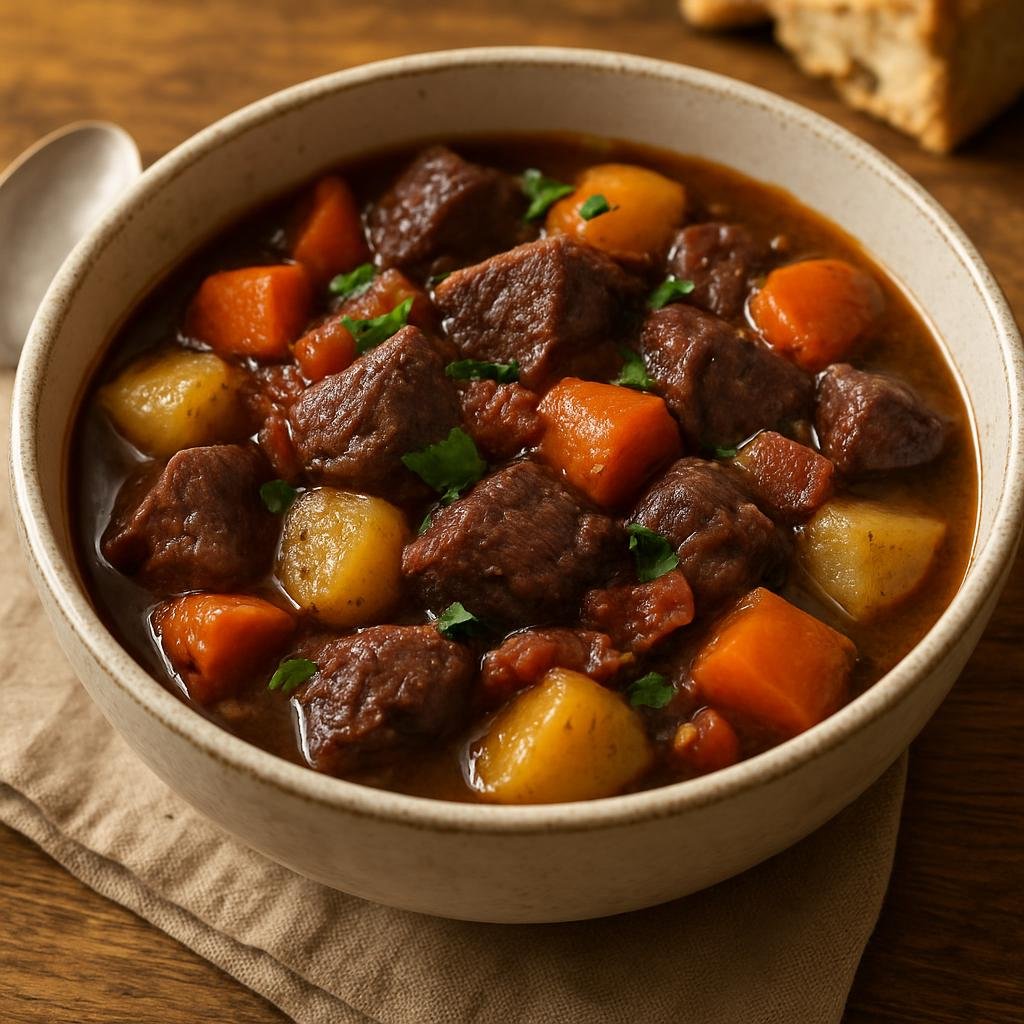 Entree: United States – Maine – Maine Venison Stew recipe