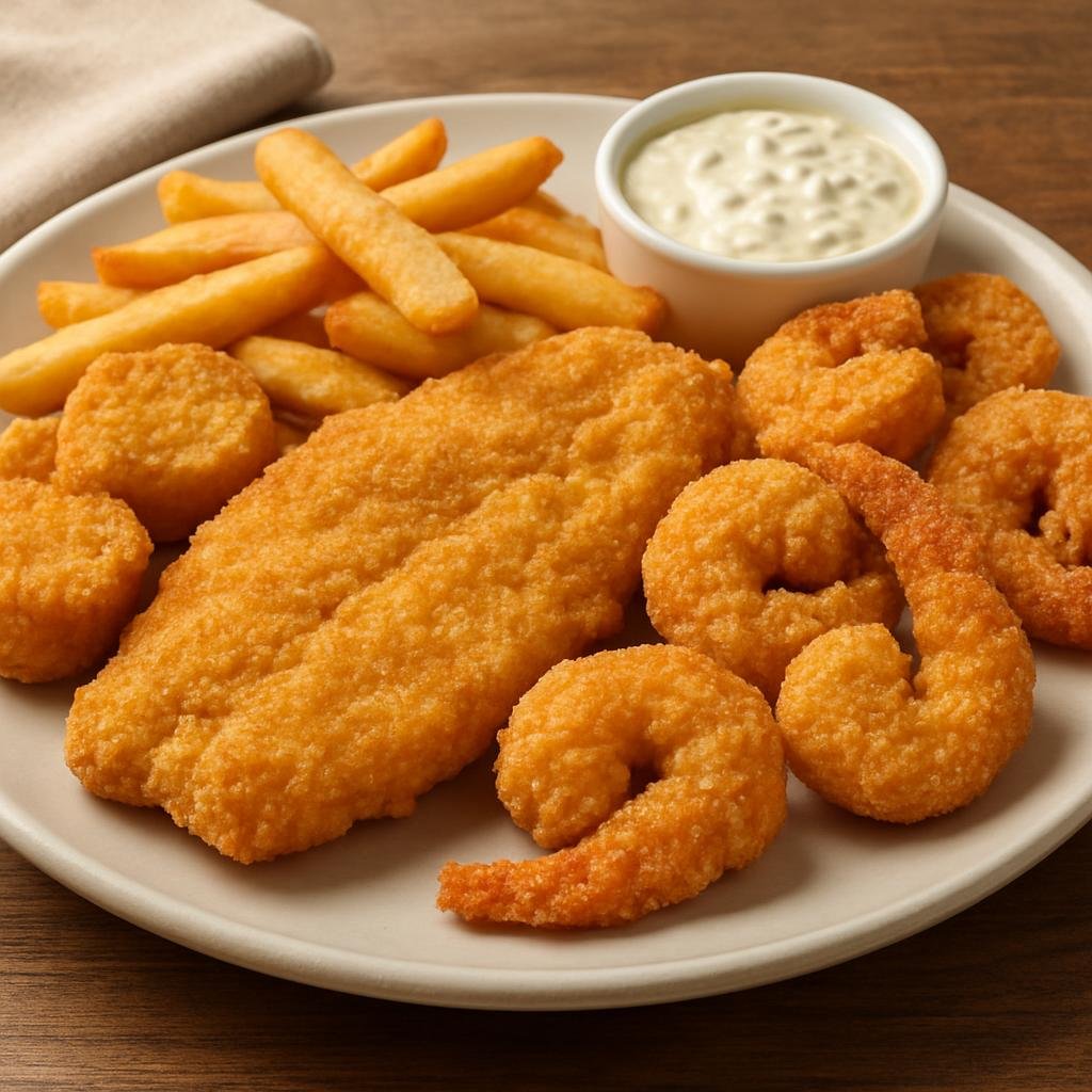 Entree: United States – North Carolina (Southern United States) – Calabash-Style Seafood recipe
