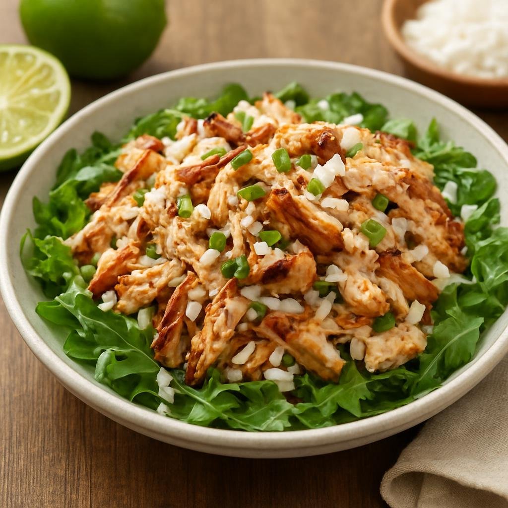 Salad: United States – Northern Mariana Islands (Pacific Island United States Territories) – Chicken Kelaguen Salad recipe
