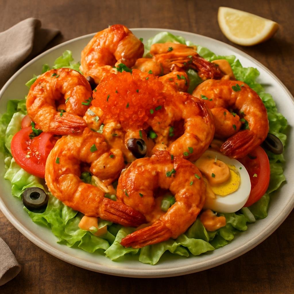 Salad: United States – Nevada (Las Vegas), Southwestern United States – Las Vegas Casino Shrimp Louie recipe
