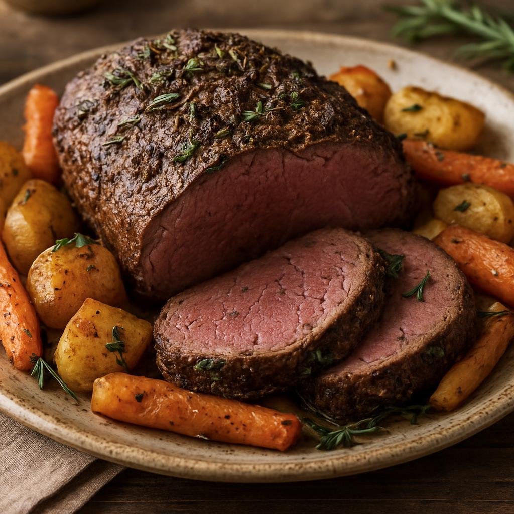 Entree: United States – Wyoming, Rocky Mountain United States – Venison Roast recipe
