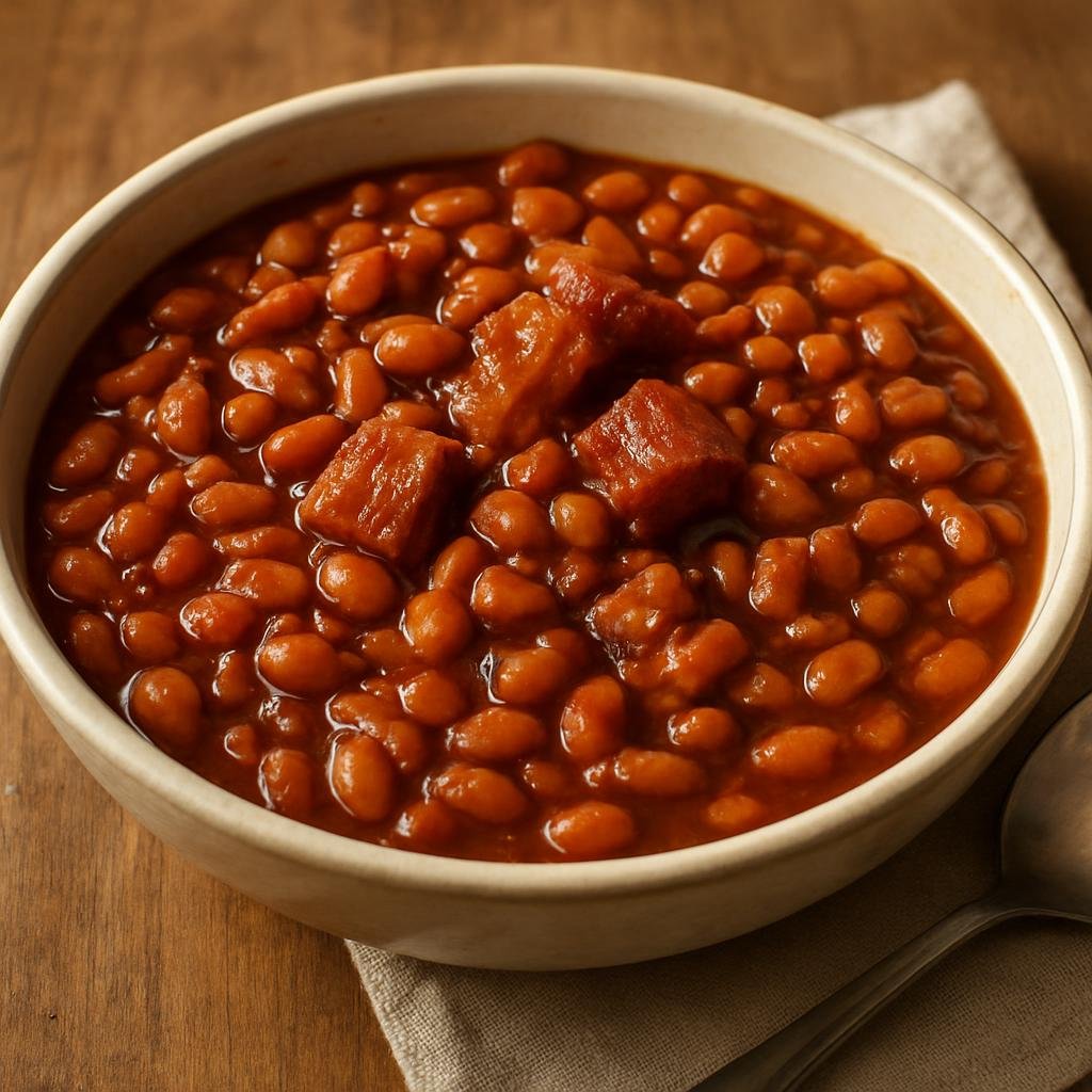 Side Dish: United States – Connecticut, New England – New England Baked Beans recipe