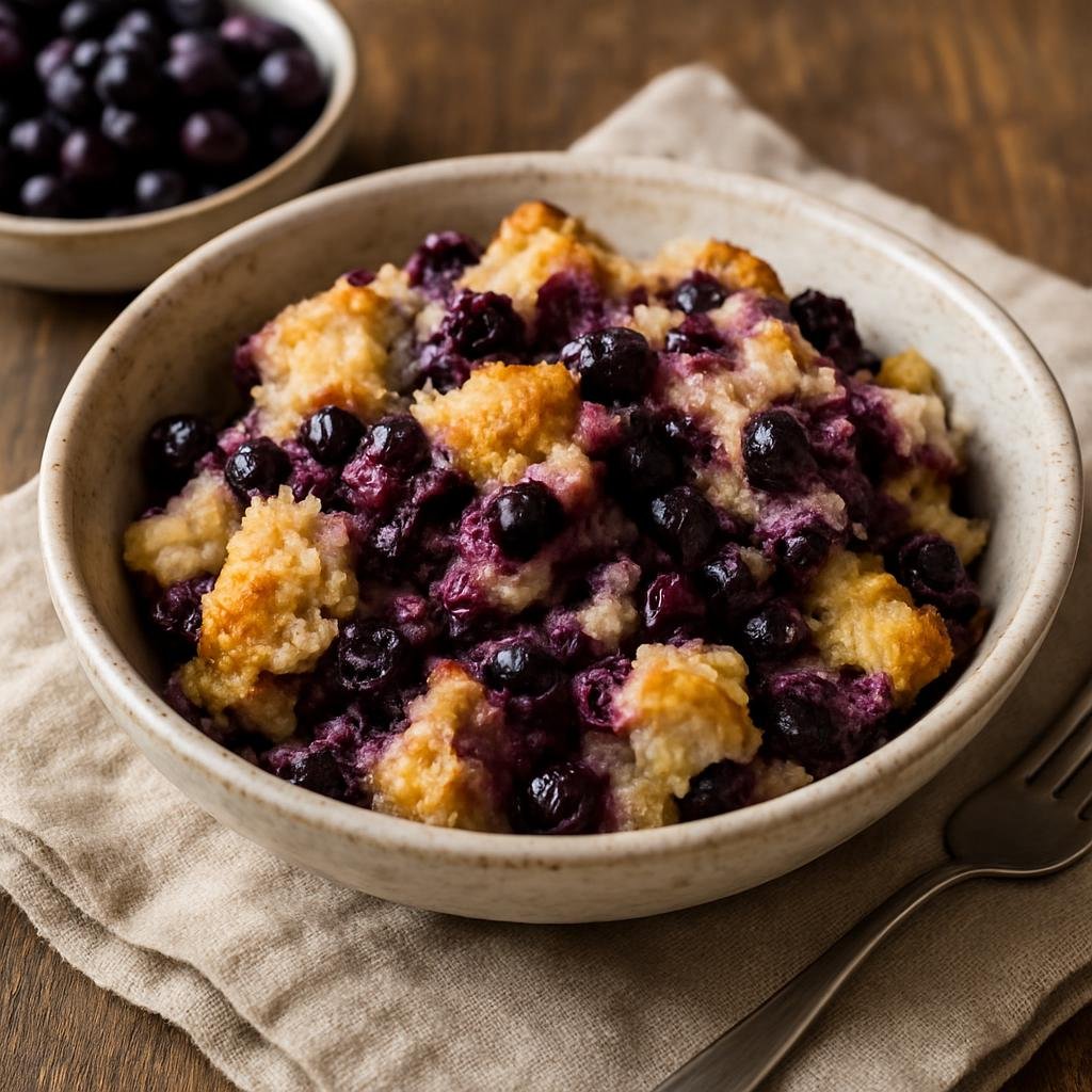 Dessert: Canada – Northwest Territories – Saskatoon Berry Bannock Pudding recipe