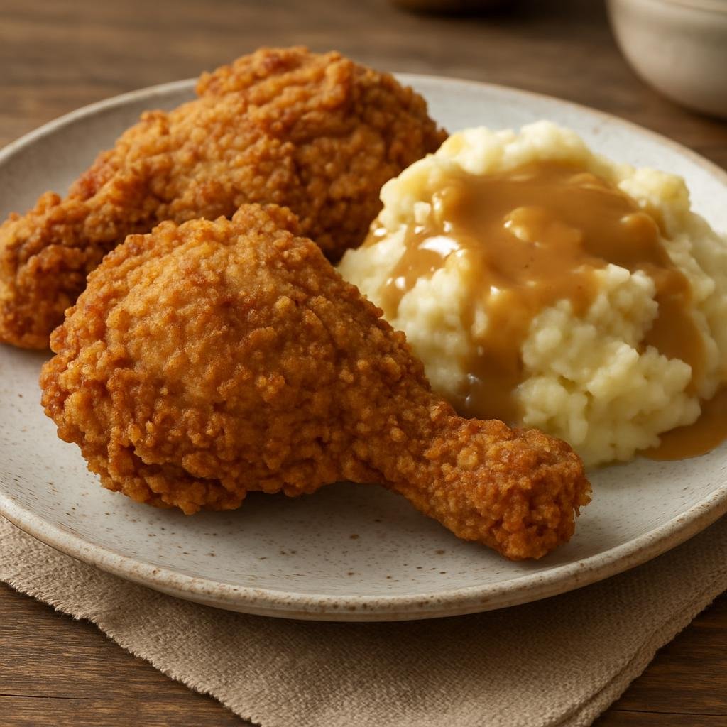Entree: United States – Midwestern United States (Indiana) – Indiana Fried Chicken recipe