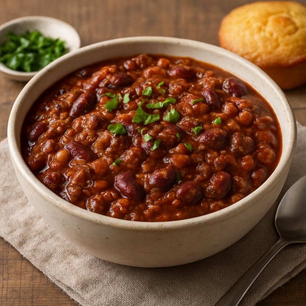 Entree: Canada – Canadian Prairies (Alberta) – Bison Chili recipe