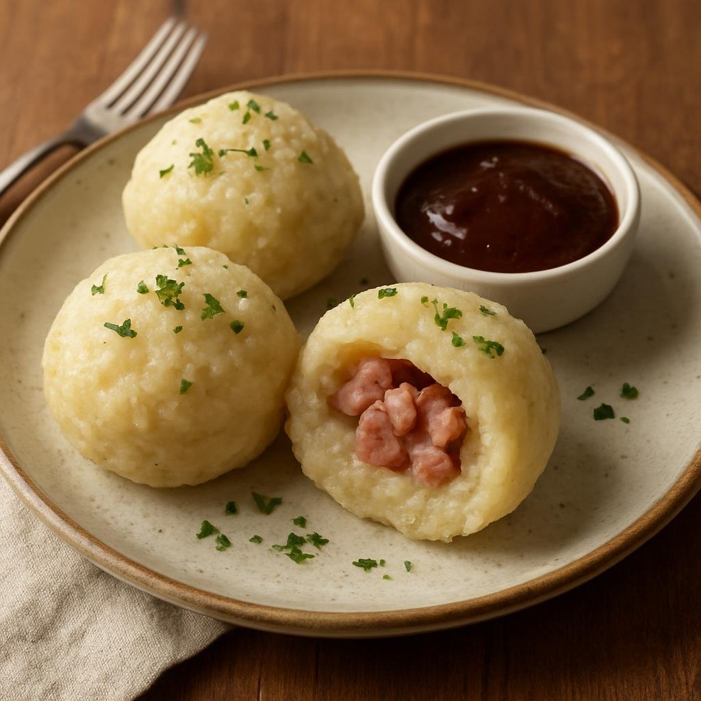 Appetizer: Canada – New Brunswick – Poutine Rapee (Acadian Potato Dumpling) recipe