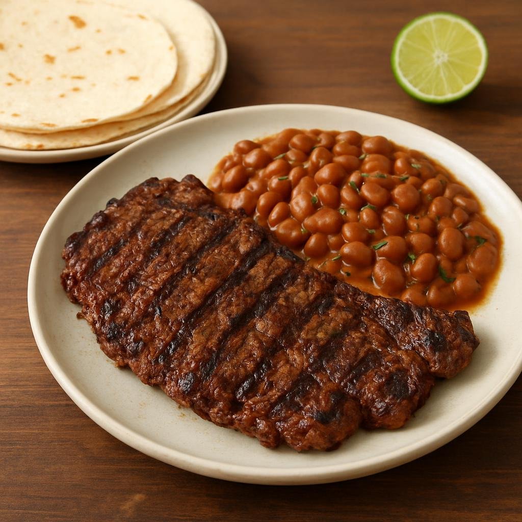 Entree: Mexico – Northern Mexico / Nuevo Leon – Arrachera (Skirt Steak) recipe