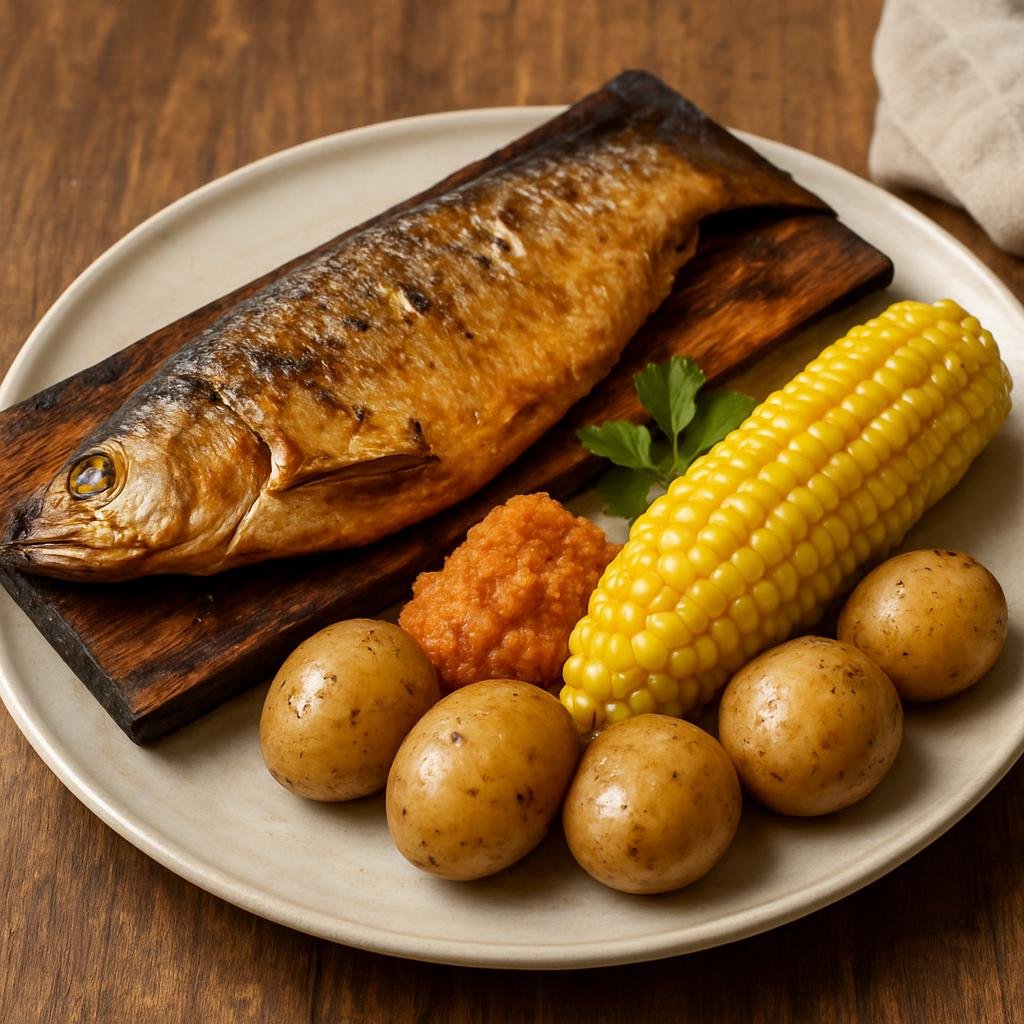 Entree: United States – Connecticut, New England – Connecticut River Shad Bake recipe