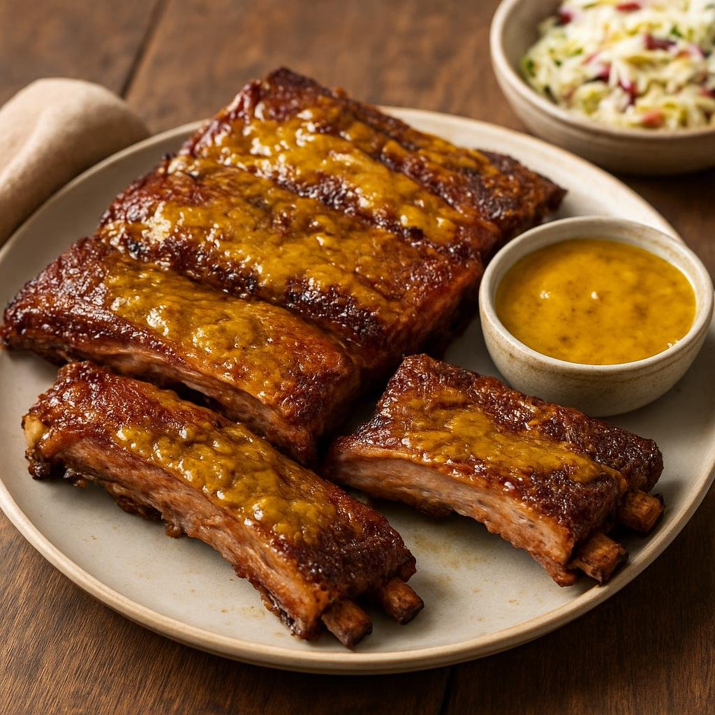 Entree: United States – South Carolina (Southern United States) – South Carolina BBQ Ribs recipe