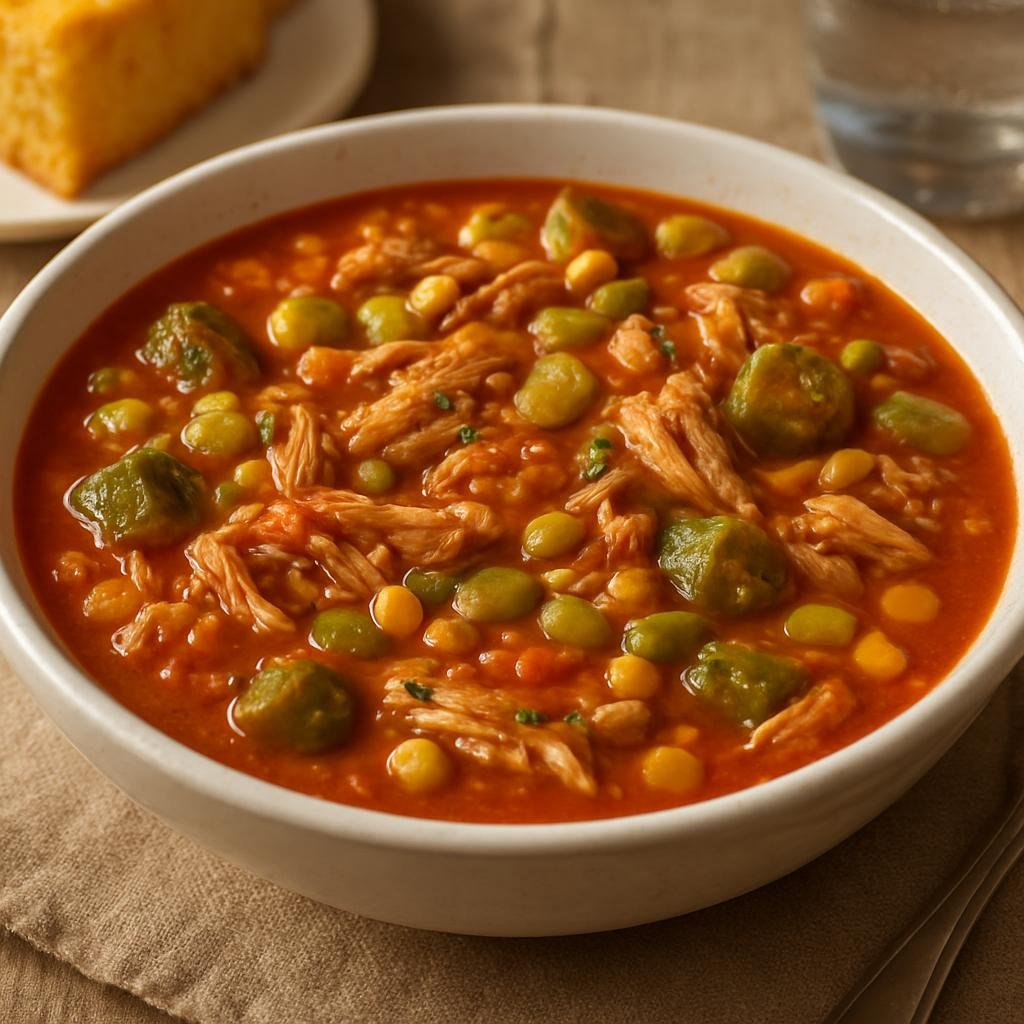 Entree: United States – Georgia – Georgia Brunswick Stew recipe