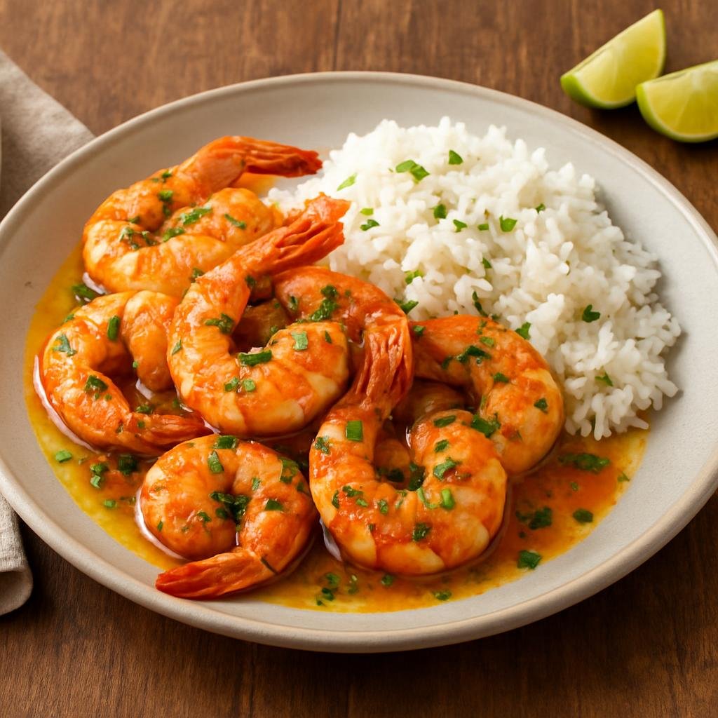 Entree: Mexico – Pacific Coast Mexico, Nayarit – Langostinos al Mojo de Ajo recipe