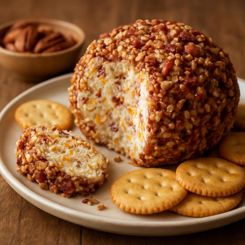 Appetizer: United States – Indiana (Midwestern United States) – Hoosier Cheese Ball recipe