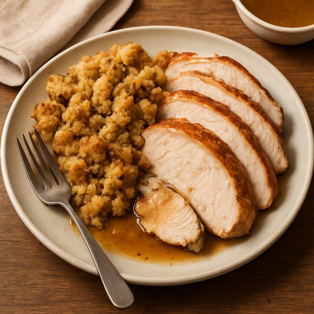 Entree: United States – Midwestern United States (Iowa) – Iowa Turkey and Dressing recipe