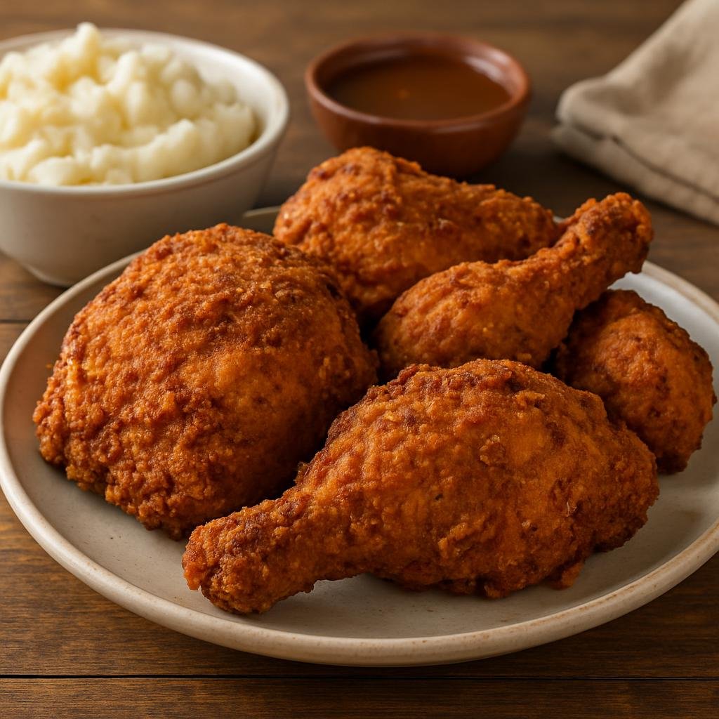 Entree: United States – West Virginia, Appalachian United States – West Virginia Fried Chicken recipe