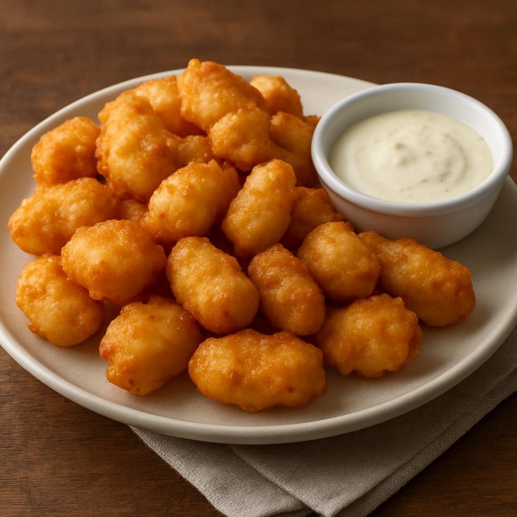 Appetizer: United States – North Dakota (Great Plains United States) – Fried Cheese Curds recipe