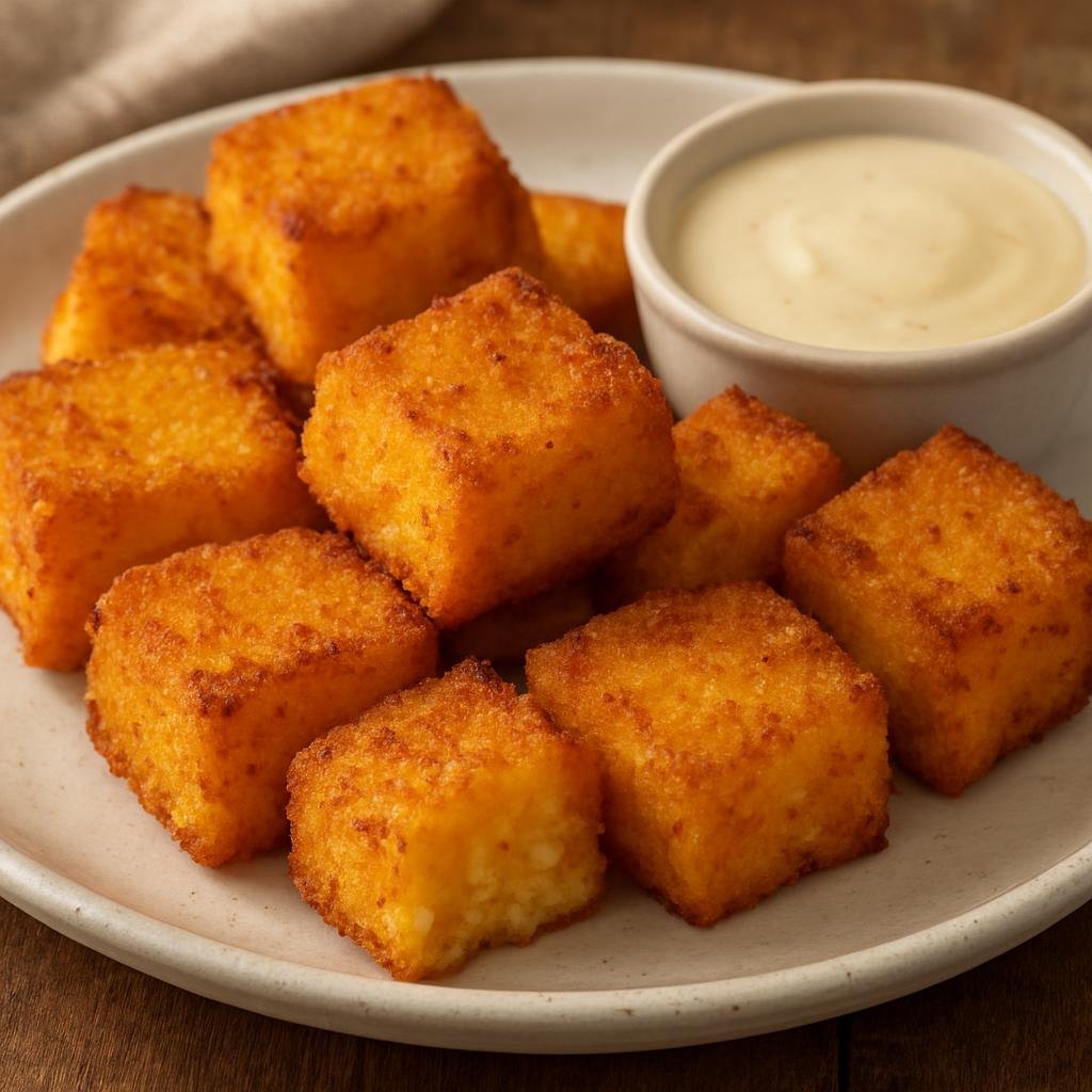 Appetizer: United States – Oklahoma (Southern Plains United States) – Oklahoma Cheese Grits Bites recipe