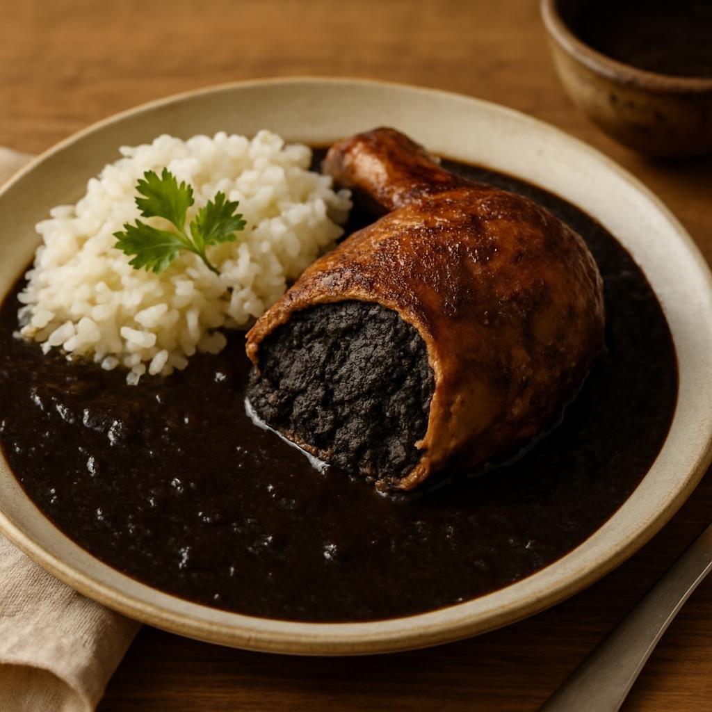 Entree: Mexico – Yucatan Peninsula, Quintana Roo – Relleno Negro (Black Stuffed Turkey) recipe