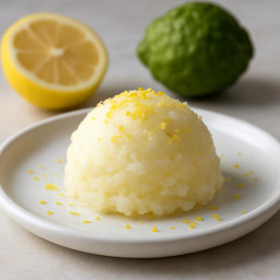 Dessert: Italy – Calabria – Sorbetto al Limone e Bergamotto (Lemon and Bergamot Sorbet)