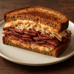 Entree: United States – New Jersey – Pastrami Reuben recipe