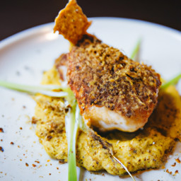 Entrée: United States – Pan-Roasted Chicken with Scallion Butter recipe