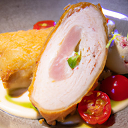 Entrée: France – Cordon bleu (Chicken Cordon Bleu) recipe