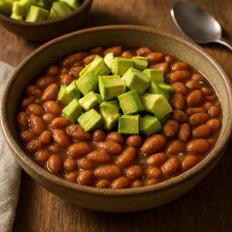 Entree: Chile – Central Chile – Porotos con Palta (Beans with avocado) recipe