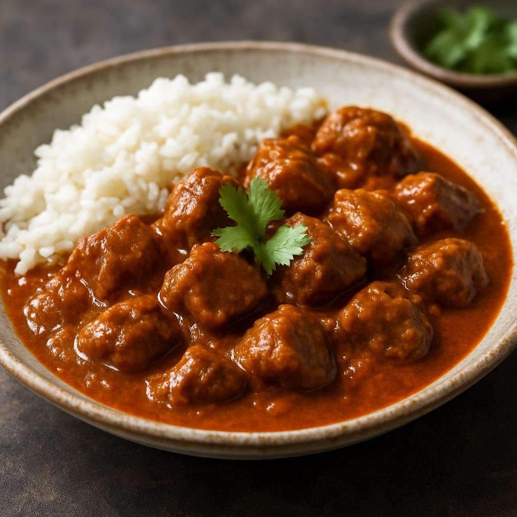 Entree: United Kingdom – British Indian Cuisine – Lamb Rogan Josh recipe