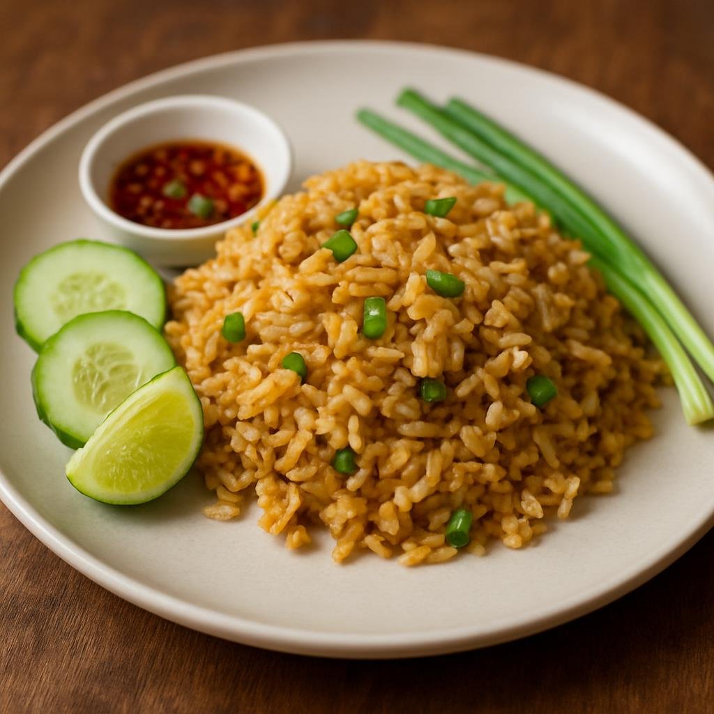 Entree: Thailand – Bangkok Street Food – ข้าวผัด ➤ Khao phat (Bangkok-Style Fried Rice) recipe