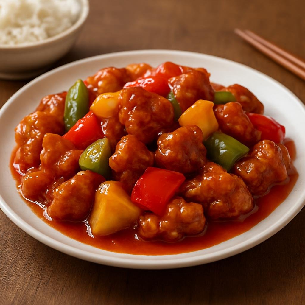 Entree: Hong Kong – National Cuisine – 咕嚕肉 ➤ Gūlū ròu (Sweet and sour pork) recipe