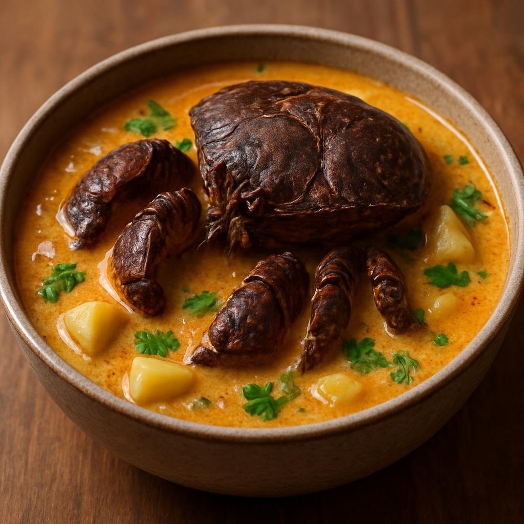 Entree: Kiribati – National Cuisine – Te Bua Toro Ni Baukin (Coconut Crab Stew) recipe