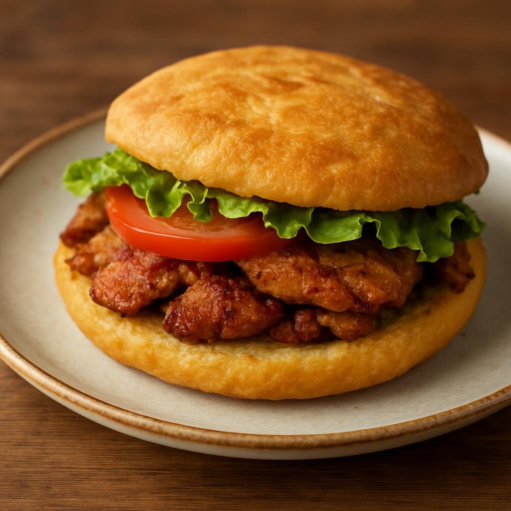Entree: Sint Maarten (Dutch part) – National Cuisine – Johnny Cake Sandwich recipe