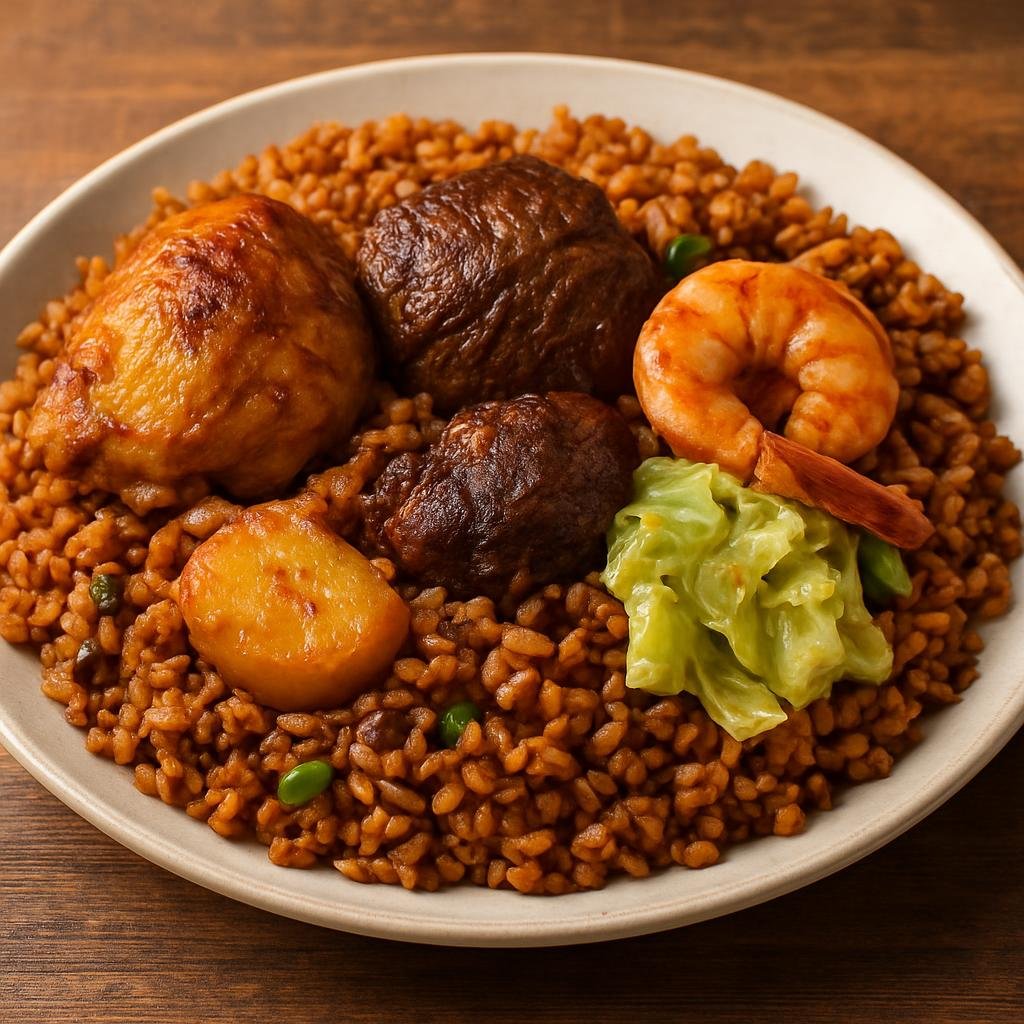 Entree: Suriname – National Cuisine – Moksi Alesi (Mixed Rice) recipe